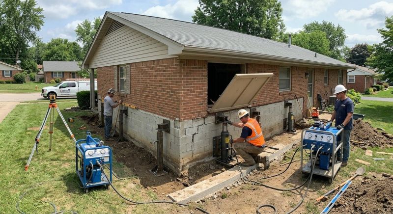 House Leveling in Otsego, MI