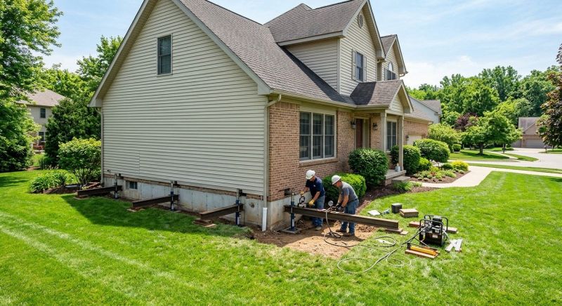 House Leveling in Richland, MI