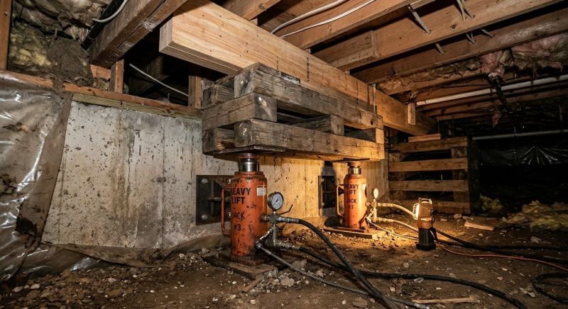 House Settling Repair in Hastings, MI