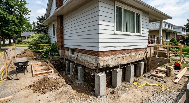 House Underpinning in Hastings, MI