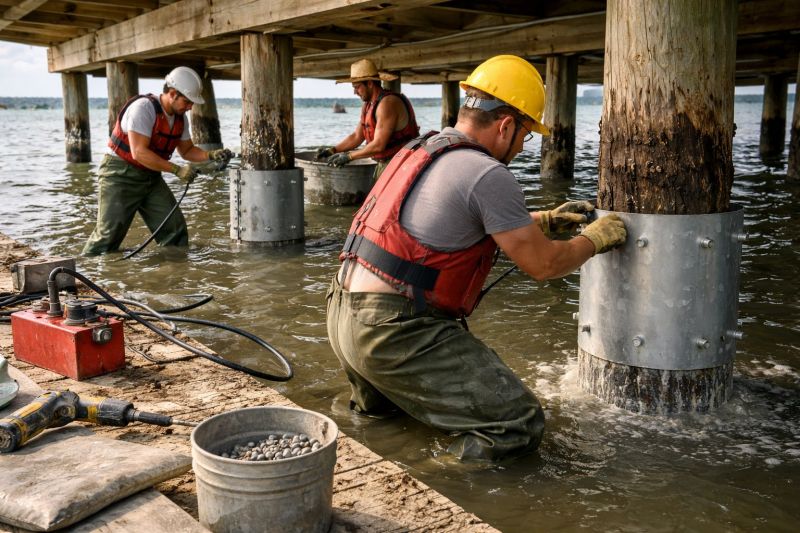 Piling Repair in Hastings, MI