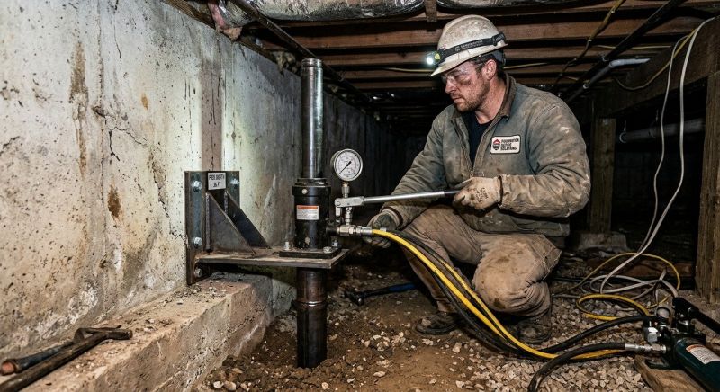 Settling Foundation Service in Alto, MI