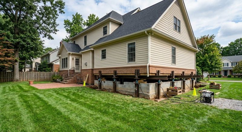 Settling Foundation Service in Caledonia, MI