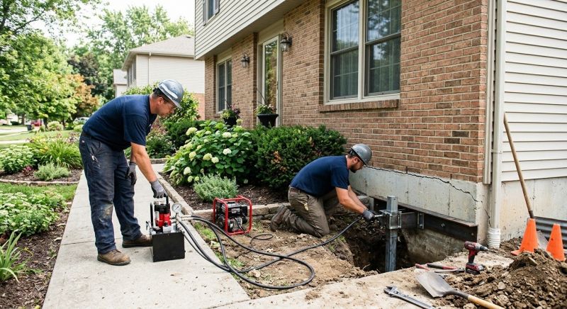 Settling Foundation Service in Charlotte, MI