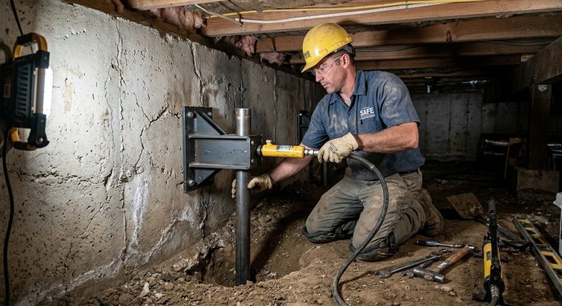 Settling Foundation Service in Plainwell, MI