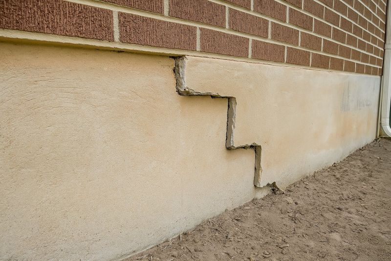Settling Foundation Service in Saranac, MI