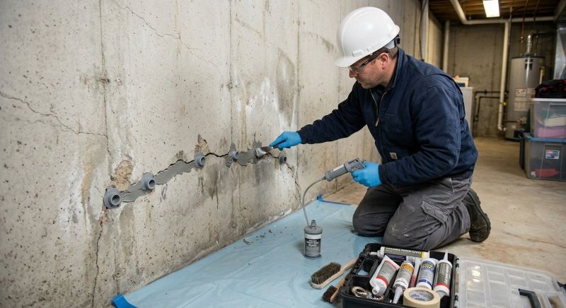 Structural Crack Repair in Hastings, MI