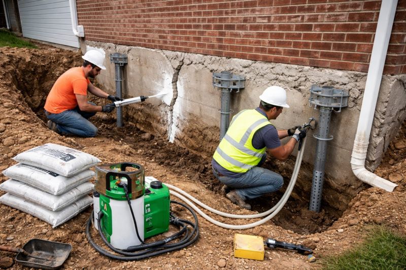 Structural Foundation Repair in Charlotte, MI