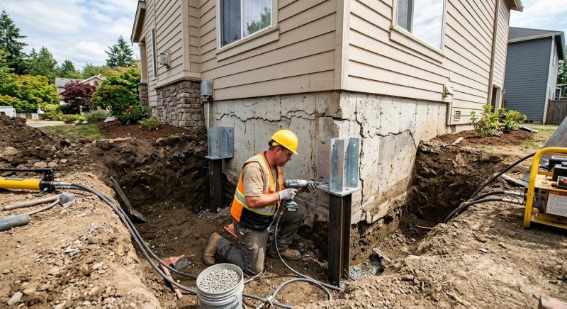 Structural Foundation Repair in Saranac, MI
