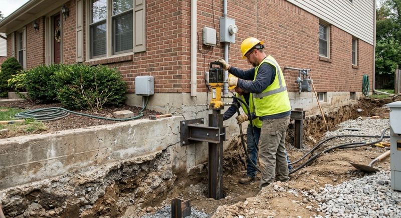 Structural Foundation Repair in Sunfield, MI