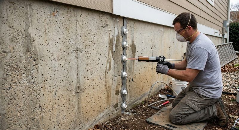 Structural Foundation Repair in Sunfield, MI