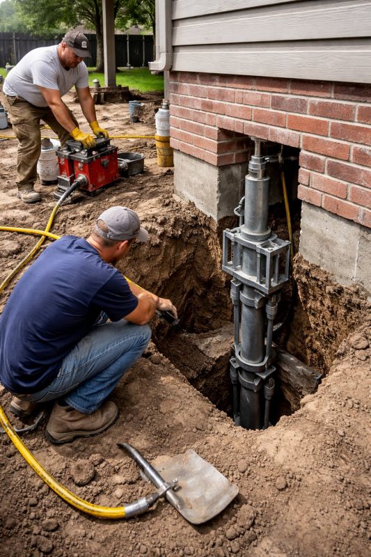 Structural Underpinning in Hastings, MI