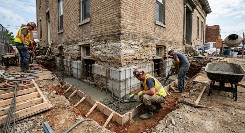 Underpinning Repair in Hastings, MI