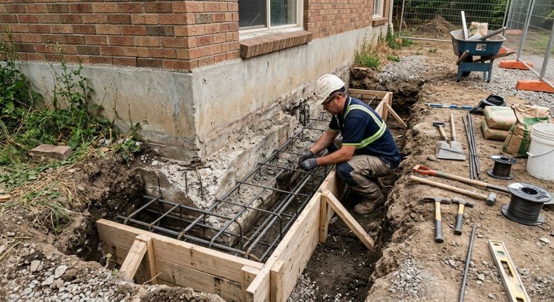 Foundation Repair in Saranac, MI