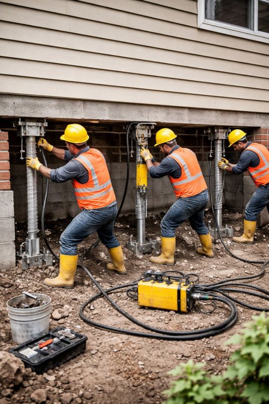 Foundation Stabilizing in Alto, MI